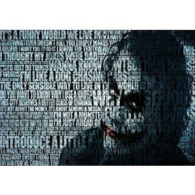 Cakapuzzle Joker Yüzü ve Replikleri Mdf 1000 Parça Puzzle