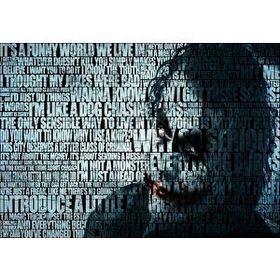 Cakapuzzle Joker Yüzü ve Replikleri Mdf 120 Parça Puzzle
