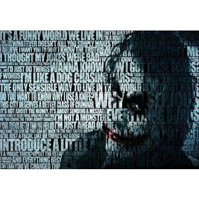 Cakapuzzle Joker Yüzü ve Replikleri Mdf 500 Parça Puzzle