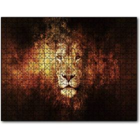 Cakapuzzle Judah Aslanı Fantastik Çizim Mdf 500 Parça Puzzle