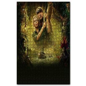 Cakapuzzle Jumanji Emily Blunt Dwayne Johnson 120 Parça Puzzle