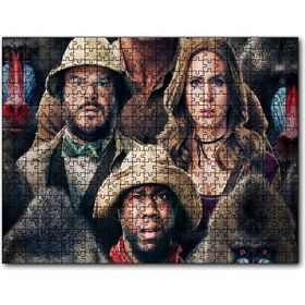Cakapuzzle Jumanji Sonraki Seviye Film Görseli Mdf 1000 Parça Puzzle