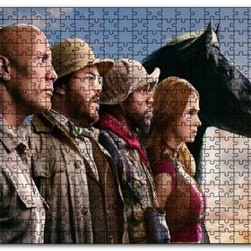 Cakapuzzle Jumanji The Next Level Kahramanlar Mdf 500 Parça Puzzle