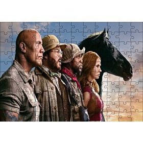 Cakapuzzle Jumanji The Next Level Kahramanlar Profil 120 Parça Puzzle