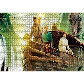 Cakapuzzle Jumanji Vahşi Orman Güvertede Maceracılar 120 Parça Ahşap Puzzle