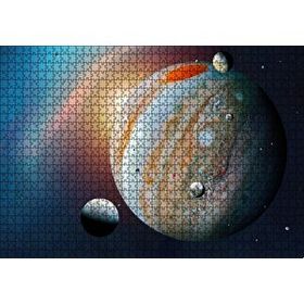 Cakapuzzle Jüpiter ve Uyduları 120 Parça Ahşap Puzzle