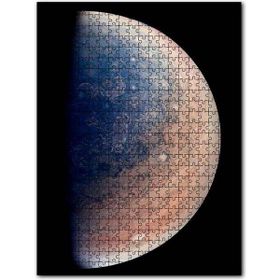 Cakapuzzle Jüpiter Yarım Portre Karanlık Uzay Arkaplan Ahşap 255 Parça Puzzle