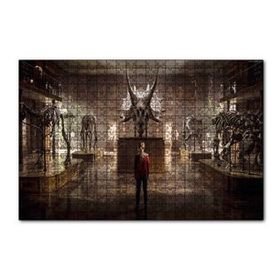 Cakapuzzle Jurassic World Kayıp Krallık İskelet Müzesi 120 Parça Ahşap Puzzle