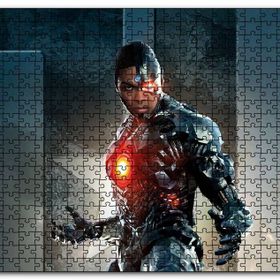 Cakapuzzle Justice League Cyborg Ahşap 1000 Parça Puzzle