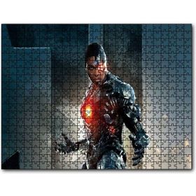 Cakapuzzle Justice League Cyborg Ahşap 1000 Parça Puzzle