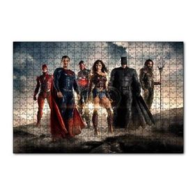 Cakapuzzle Justice League Kahramanlar 120 Parça Ahşap Puzzle