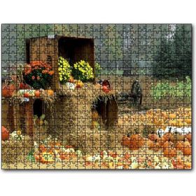Cakapuzzle Kabaklar Samanlar ve Kasalar Mdf 120 Parça Puzzle