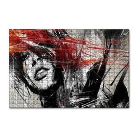 Cakapuzzle Kadın Çizim Görseli 120 Parça Puzzle