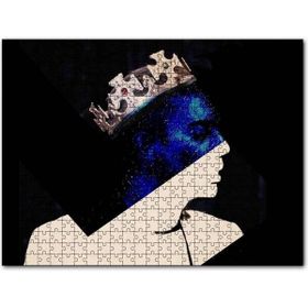 Cakapuzzle Kadın Erkek Taç ve Yıldızlar Kompozisyon 120 Parça Puzzle