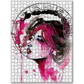 Cakapuzzle Kadın Figüründe Akrep Burcu Görseli Ahşap 1000 Parça Puzzle