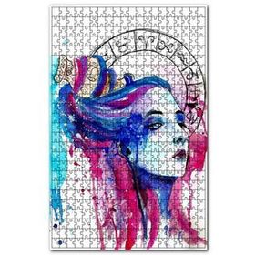 Cakapuzzle Kadın Figüründe Kova Burcu Figürü 120 Parça Puzzle