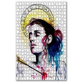 Cakapuzzle Kadın Figüründe Yay Burcu Figürü Görseli Ahşap 500 Parça Puzzle