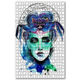 Cakapuzzle Kadın Figüründe Yengeç Burcu Görseli Ahşap 1000 Parça Puzzle