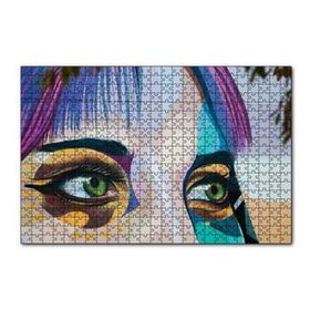 Cakapuzzle Kadın Gözü Boyama 120 Parça Puzzle