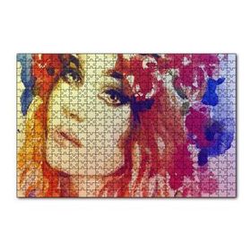Cakapuzzle Kadın Suluboya Çizim Görsel 120 Parça Puzzle