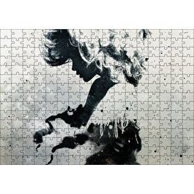 Cakapuzzle Kadın Temalı Duvar Püskürtme Boyama 120 Parça Puzzle