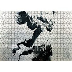 Cakapuzzle Kadın Temalı Duvar Püskürtme Boyama 120 Parça Puzzle