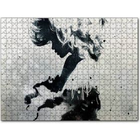 Cakapuzzle Kadın Temalı Duvar Püskürtme Boyama 500 Parça Puzzle
