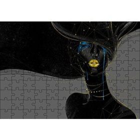 Cakapuzzle Kadın ve Takımyıldızlar 120 Parça Ahşap Puzzle