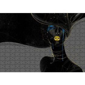 Cakapuzzle Kadın ve Takımyıldızlar Mdf 255 Parça Puzzle