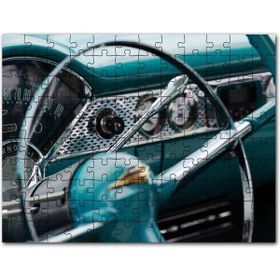 Cakapuzzle Kadın Yüzü Desen Patlaması Siyah Arkaplan Mdf 120 Parça Puzzle