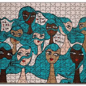 Cakapuzzle Kadınlar Okyanus Propagandası Mdf 1000 Parça Puzzle