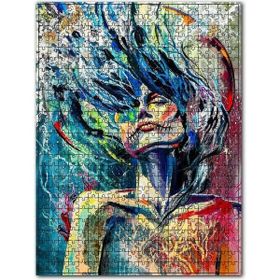 Cakapuzzle Kadınlar Tasvir Eden Kaprisli Gerçeküstü Sanat Görseli 255 Parça Puzzle