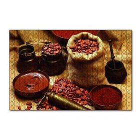 Cakapuzzle Kahve Çikolata Makine 120 Parça Puzzle