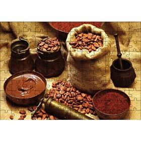 Cakapuzzle Kahve Çikolata Makine 120 Parça Puzzle