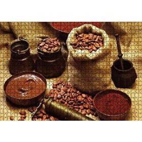 Cakapuzzle Kahve Çikolata Makine 120 Parça Puzzle