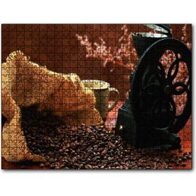 Cakapuzzle Kahve Kahve Çekme Makinesı 500 Parça Mdf Puzzle