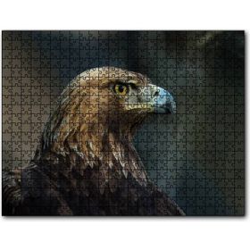Cakapuzzle Kahverengi Kartal Mavi Gagalı Mdf 120 Parça Puzzle