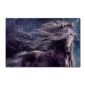 Cakapuzzle Kahverengi Muhteşem Aygır Yelesi 120 Parça Puzzle