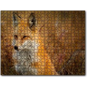 Cakapuzzle Kahverengi Tilki ve Çayırlar 255 Parça Puzzle