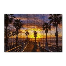 Cakapuzzle Kaliforniya San Diego Okyanusta 120 Parça Puzzle