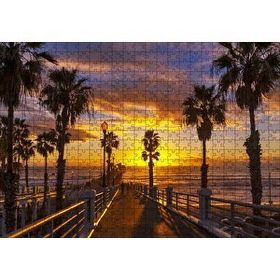 Cakapuzzle Kaliforniya San Diego Okyanusta 120 Parça Puzzle