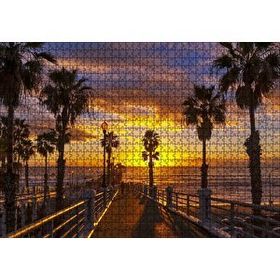 Cakapuzzle Kaliforniya San Diego Okyanusta 120 Parça Puzzle
