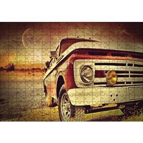 Cakapuzzle Kamyonet Klasik 120 Parça Ahşap Puzzle