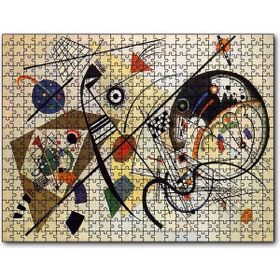 Cakapuzzle Kandinsky Sanat Resimleri Ahşap 1000 Parça Puzzle