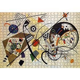 Cakapuzzle Kandinsky Sanat Resimleri Ahşap 500 Parça Puzzle