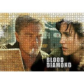 Cakapuzzle Kanlı Elmas Leo Jennifer Ve Djimon 120 Parça Ahşap Puzzle