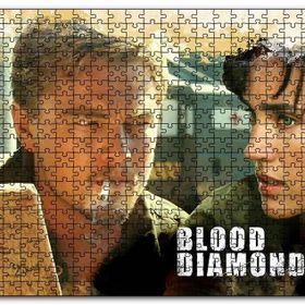Cakapuzzle Kanlı Elmas Leo Jennifer ve Djimon Mdf 120 Parça Puzzle