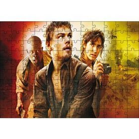 Cakapuzzle Kanlı Elmas Leo ve Jennifer Afiş 120 Parça Ahşap Puzzle