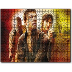 Cakapuzzle Kanlı Elmas Leo ve Jennifer Afiş Mdf 1000 Parça Puzzle