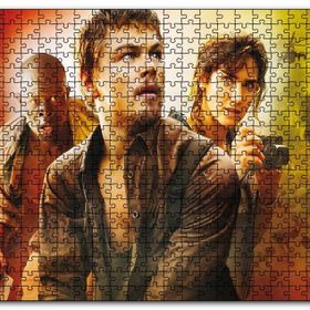 Cakapuzzle Kanlı Elmas Leo ve Jennifer Afiş Mdf 500 Parça Puzzle